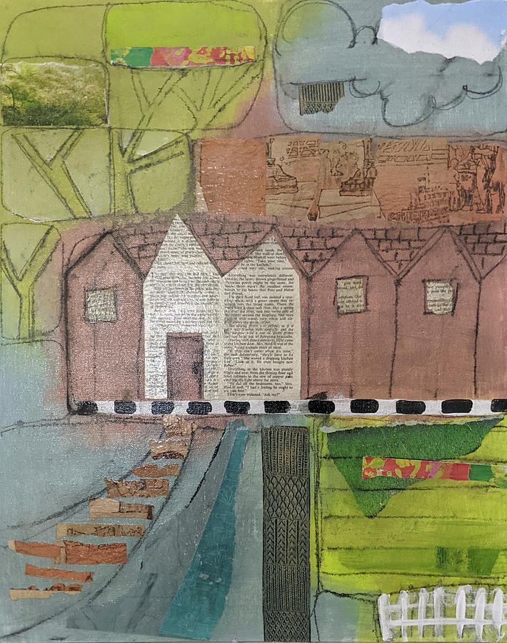 Home is Where Your Story Begins Mixed Media by Valerie Reeves