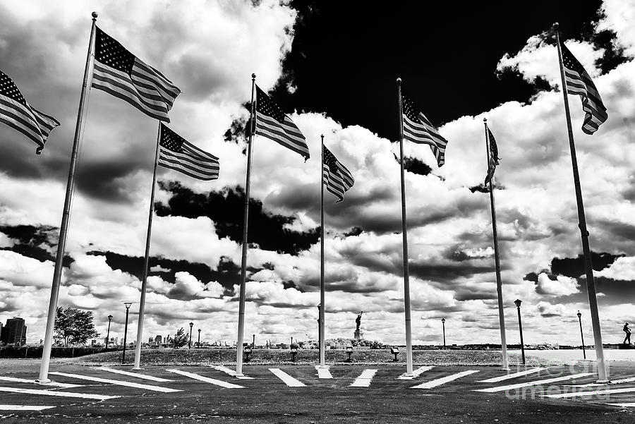 Home of the Brave at Liberty State Park Photograph by John Rizzuto