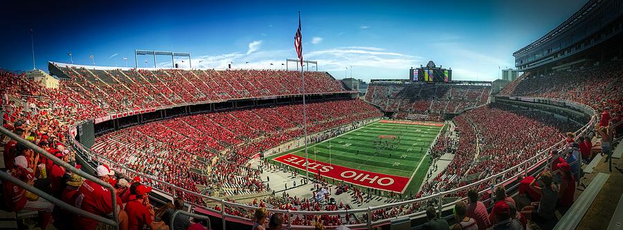 Columbus Photograph - Home of the Buckeyes by Dan Keck