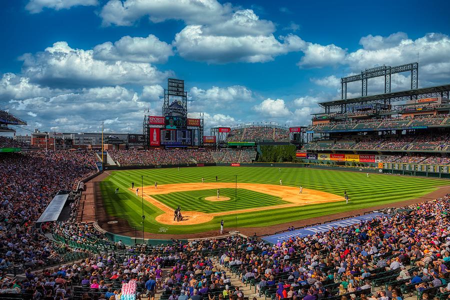 Home Of The Colorado Rockies - Coors Field Photograph by Mountain Dreams -  Pixels