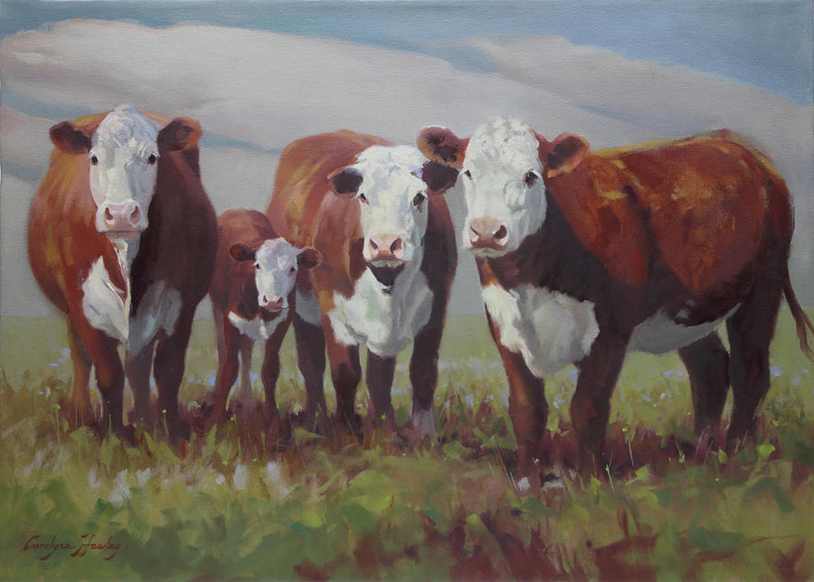 Home on the Range Painting by Carolyne Hawley