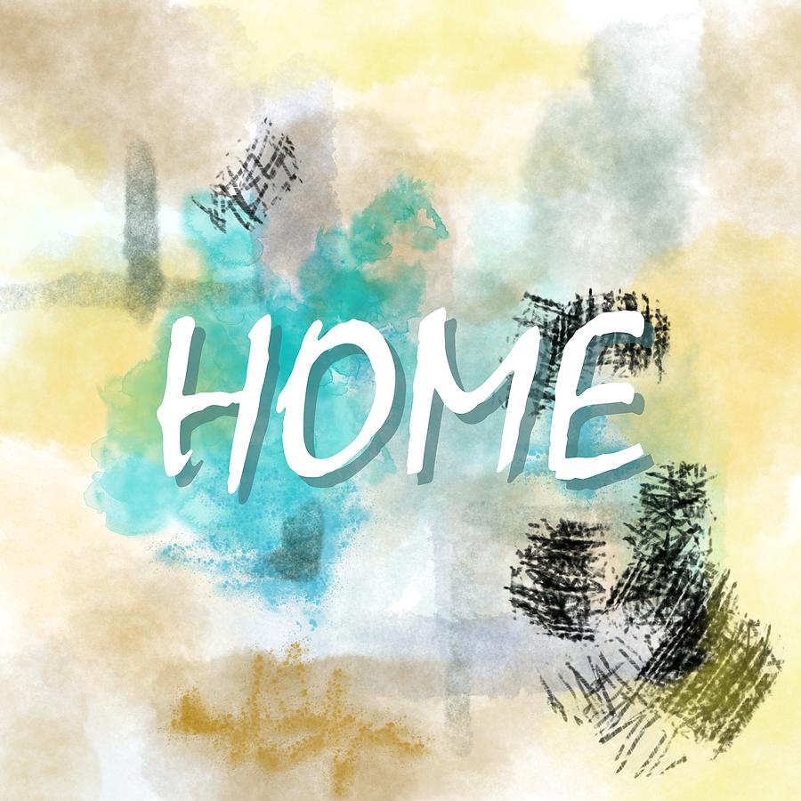 Home Sweet Home Abstract 68 Digital Art by Lucie Dumas