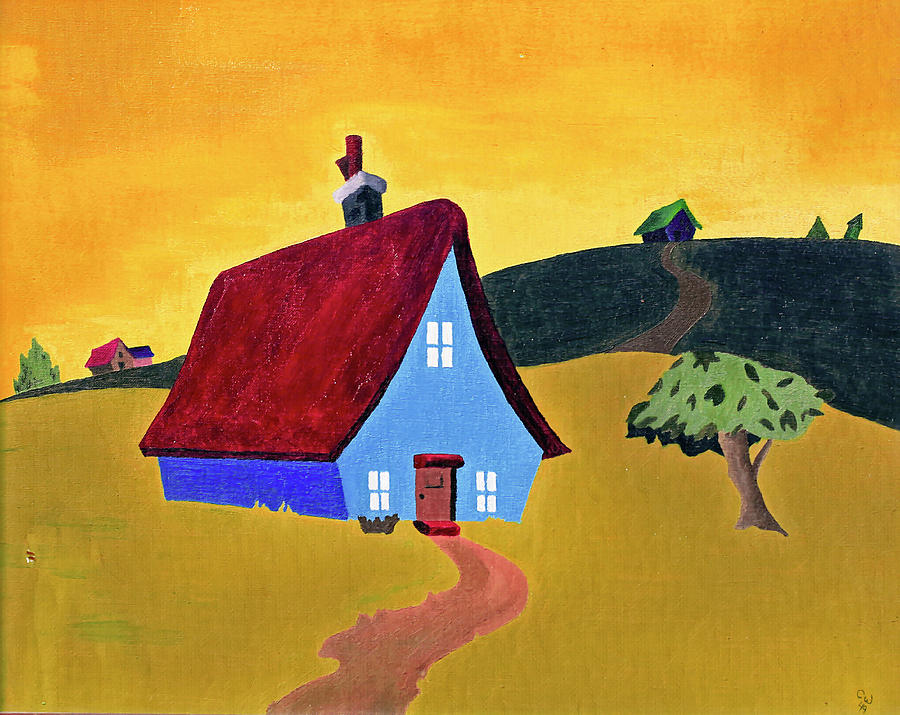 Home Sweet Home Painting by Charles Winecoff