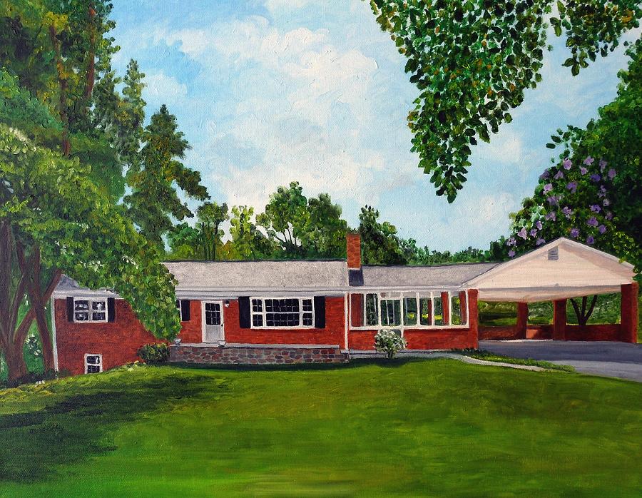 Home Sweet Home Painting by Julie Brugh Riffey