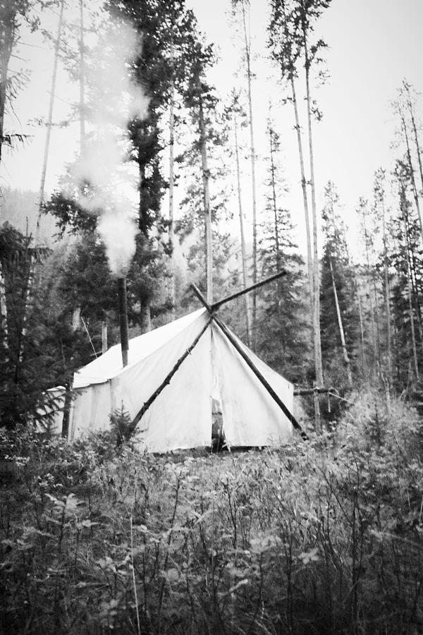 Home Sweet Tent Photograph by Alden White Ballard