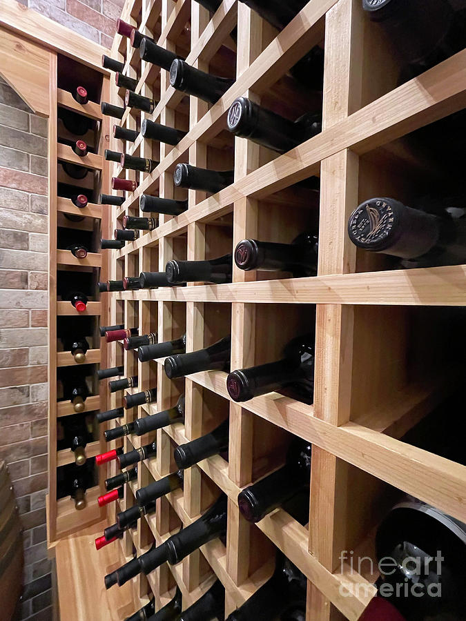 Home Wine Cellar Rack 5994 Photograph by Jack Schultz