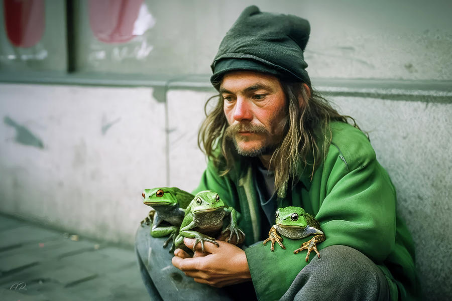 Pet Frogs Photograph by Alan Rogers - Fine Art America