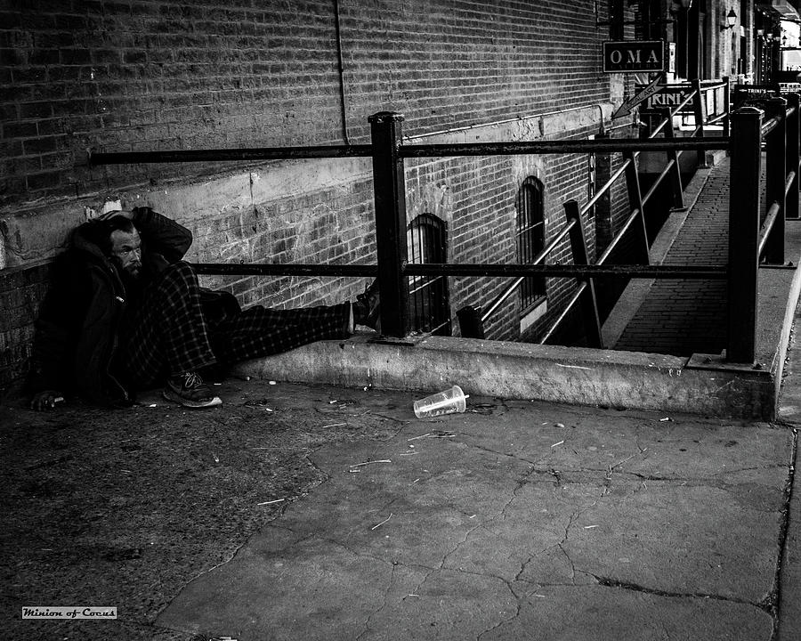 Homeless Man Photograph by Matthew Cavalli - Fine Art America