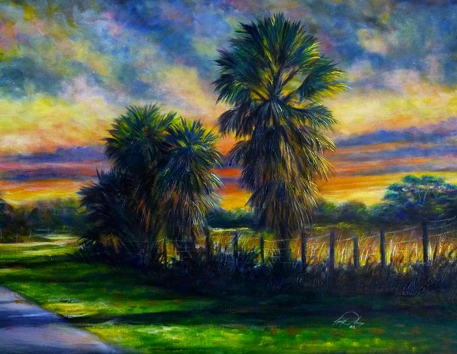 Homestead fl  Painting by Larry Palmer