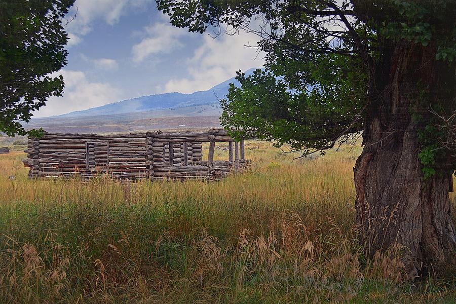 Homestead West Of Yellowstone Photograph