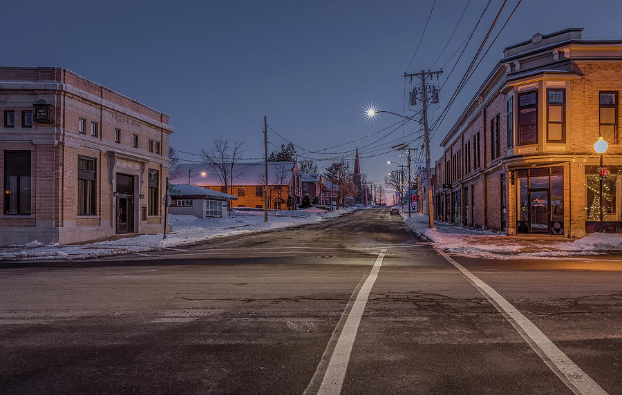 Hometown Streets Photograph by Everet Regal
