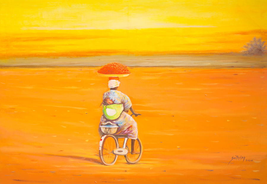 Homeward Journey Painting by Olaoluwa Smith