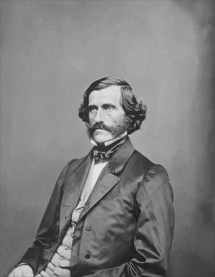 Hon. Daniel Clarke, c1860-1865 Photograph by Mathew Brady - Pixels