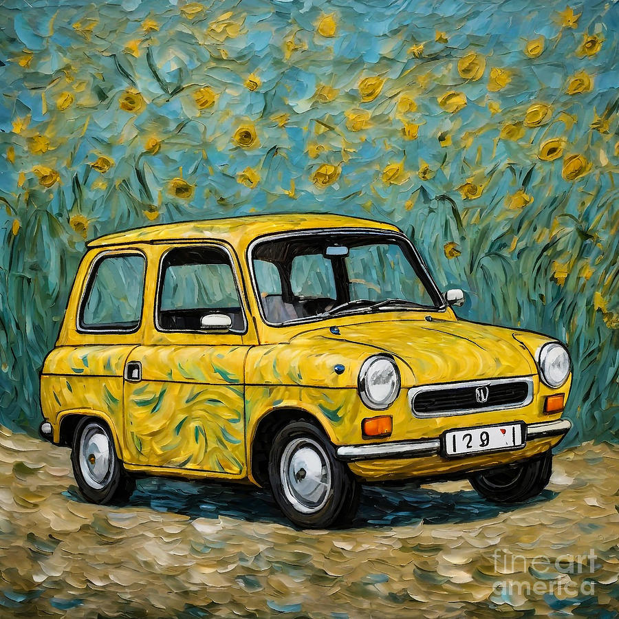 Honda N600 Digital Art by Grover Mcclure - Fine Art America