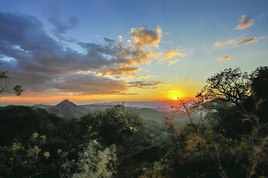Honduras sunset Photograph by James McClintock