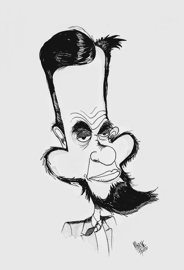 Honest Abe Drawing by Michael Hopkins