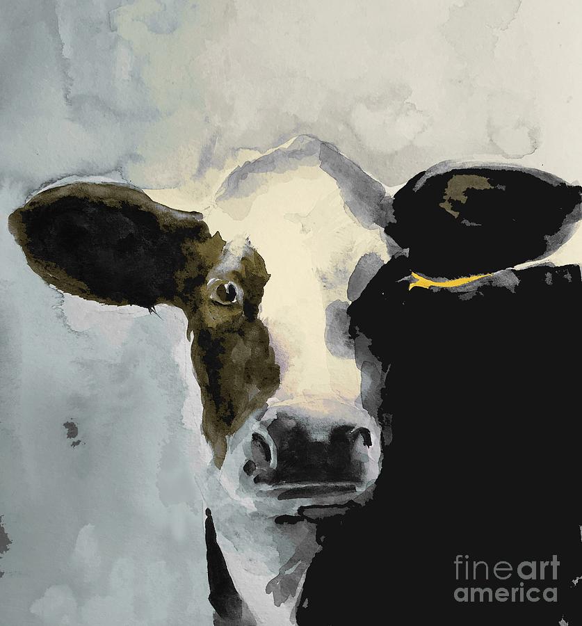 Honey - cow painting Painting by Vesna Antic