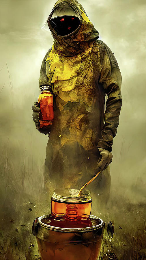 Honey Melter Painting by Bob Orsillo
