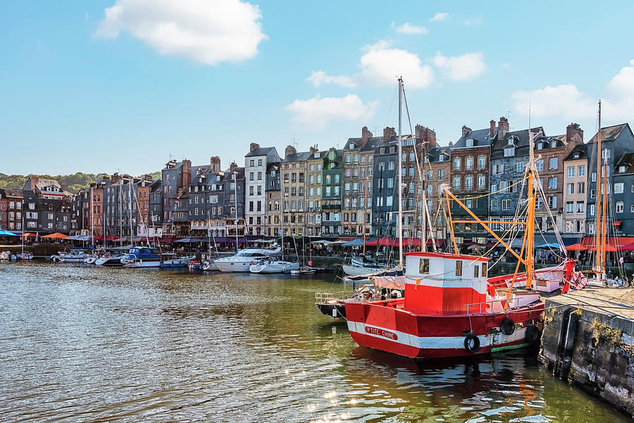Honfleur In Normandy Photograph