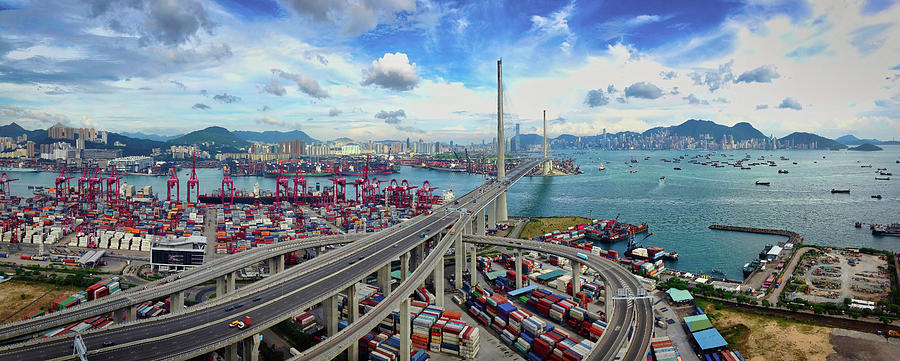 Hong Kong Bay Photograph by Bradley Morris