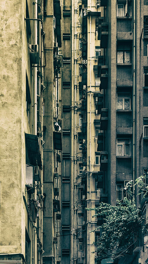 Hong Kong Walls Photograph by Jakob Montrasio