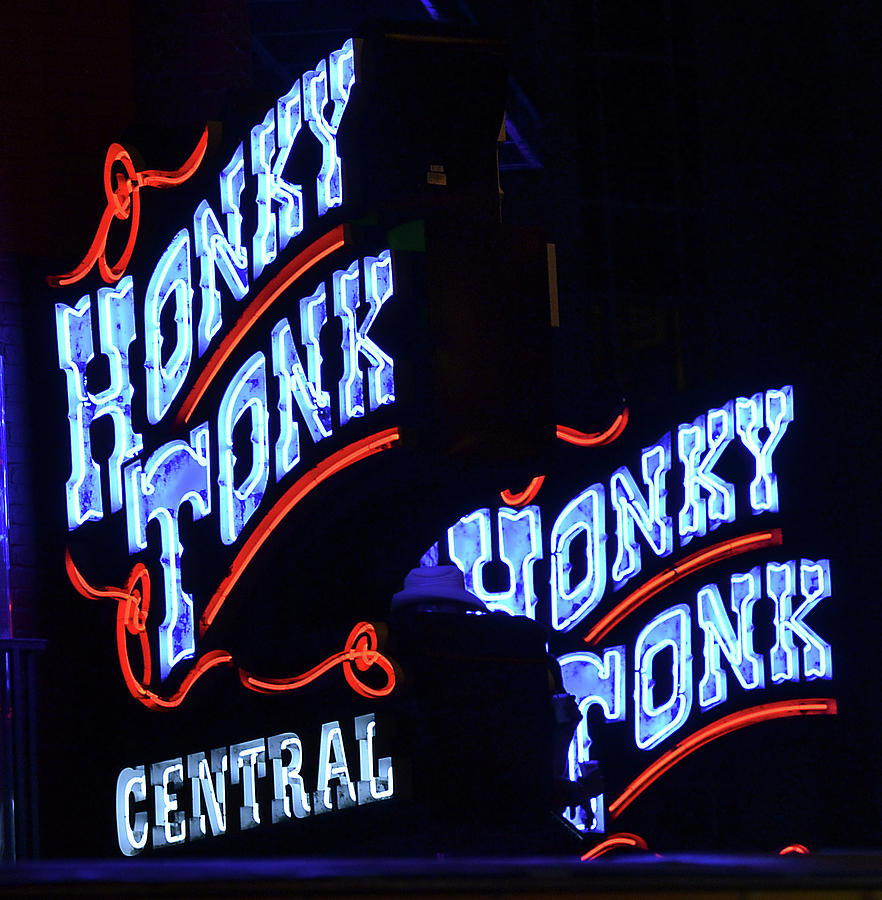 Honky Tonk Central Photograph by Nadalyn Larsen
