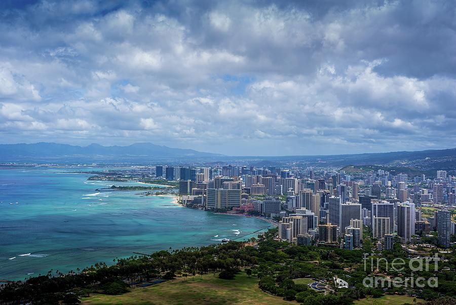Honolulu city, Hawaii Photograph by Micah May