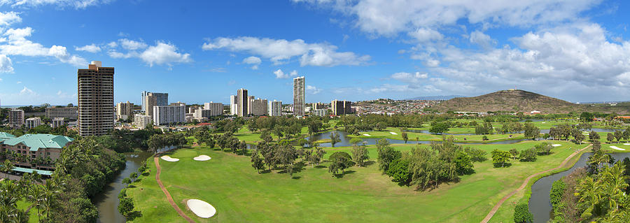 Honolulu Country Club golf Photograph by David L Moore