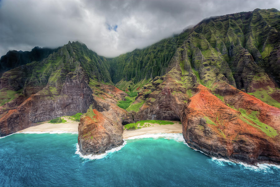 Honopu Beach Photograph by Loren R Miller - Fine Art America