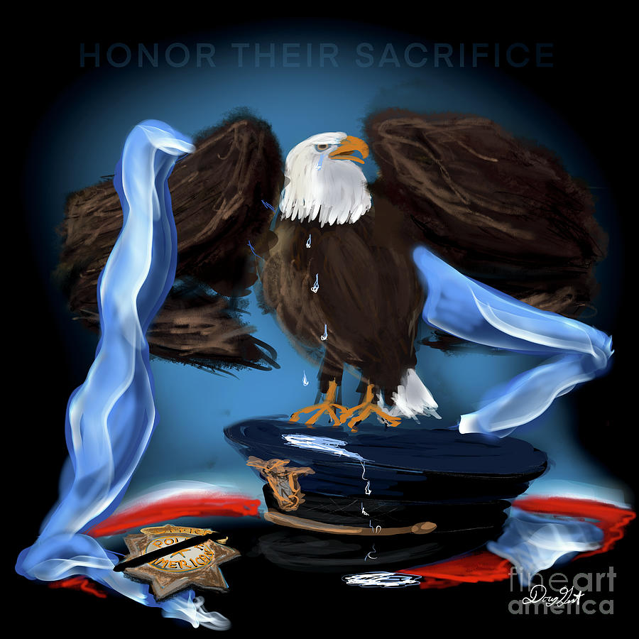 Honor Their Sacrifice Digital Art by Doug Gist