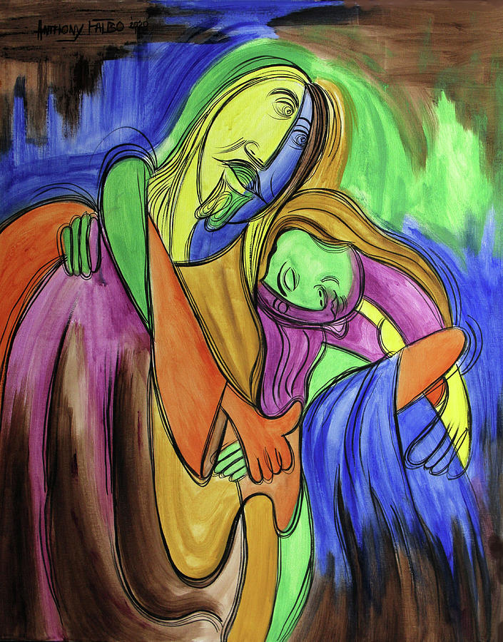 Honor They Mother Painting by Anthony Falbo
