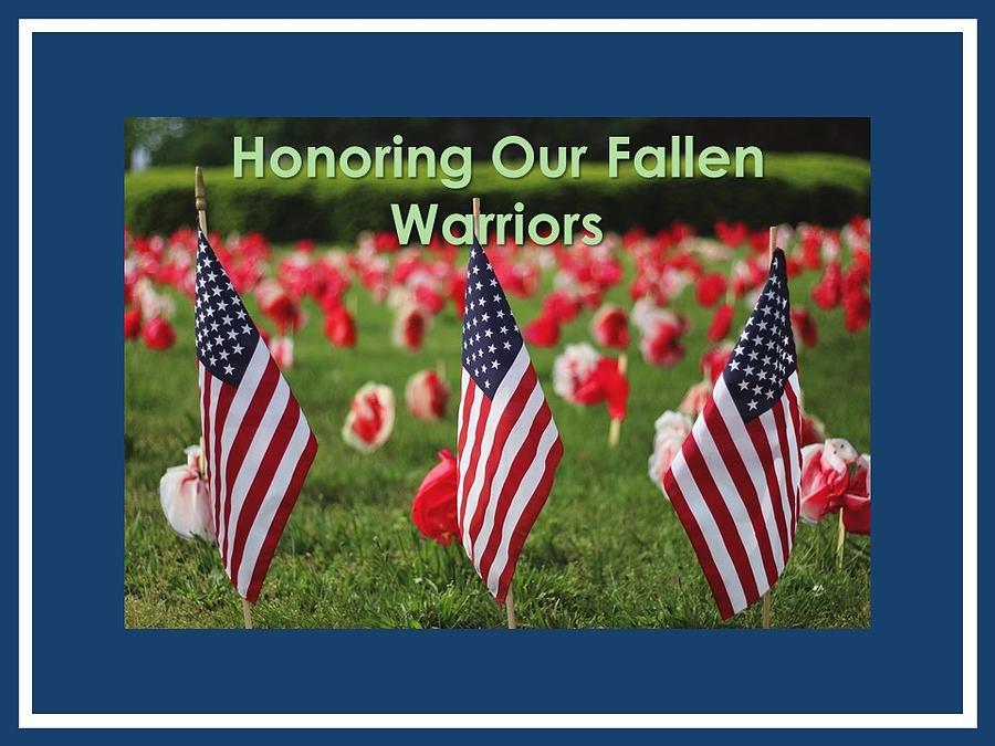 Honoring Our Fallen Warriors Mixed Media by Nancy Ayanna Wyatt