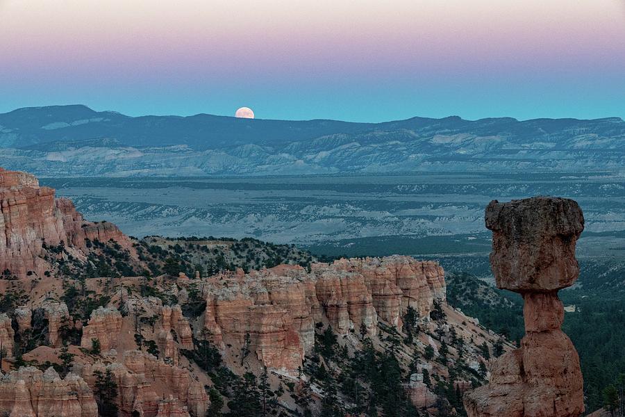 Hoodoo Moon Photograph by Gaelyn Olmsted