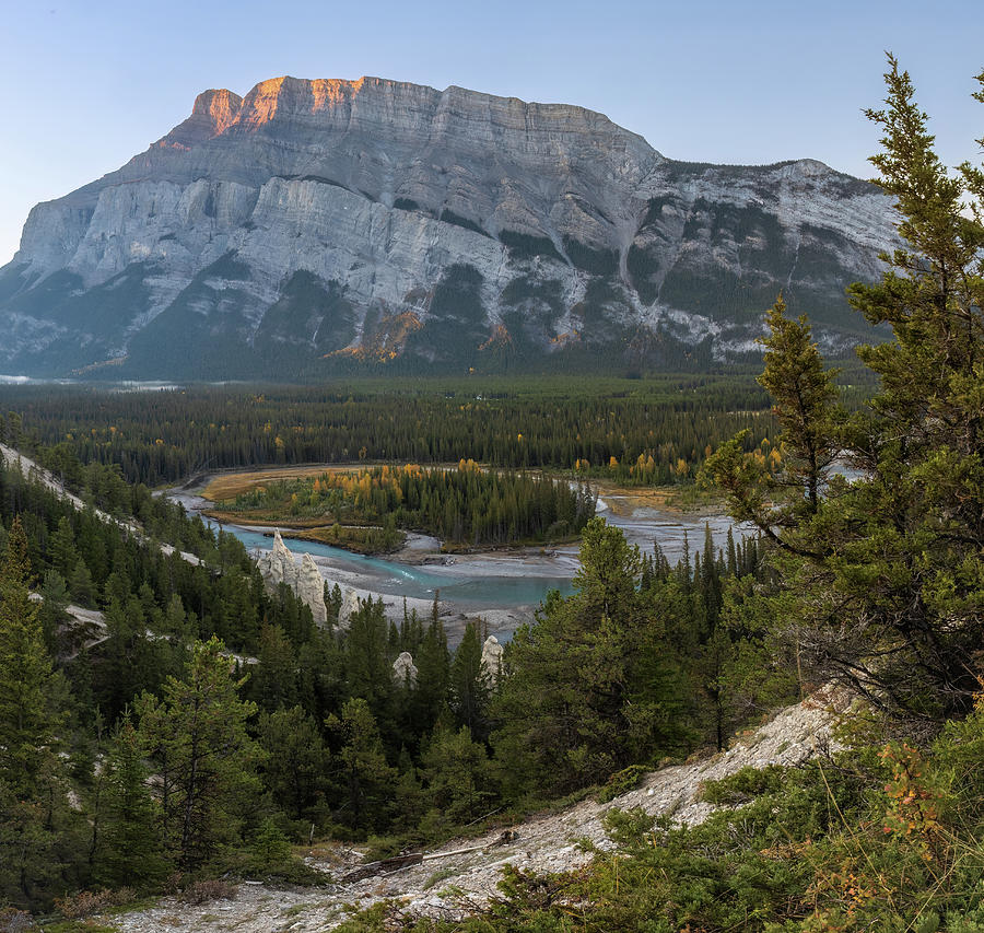 Banff National Park Photograph - Hoodoo Viewpoint by Jennifer Grover