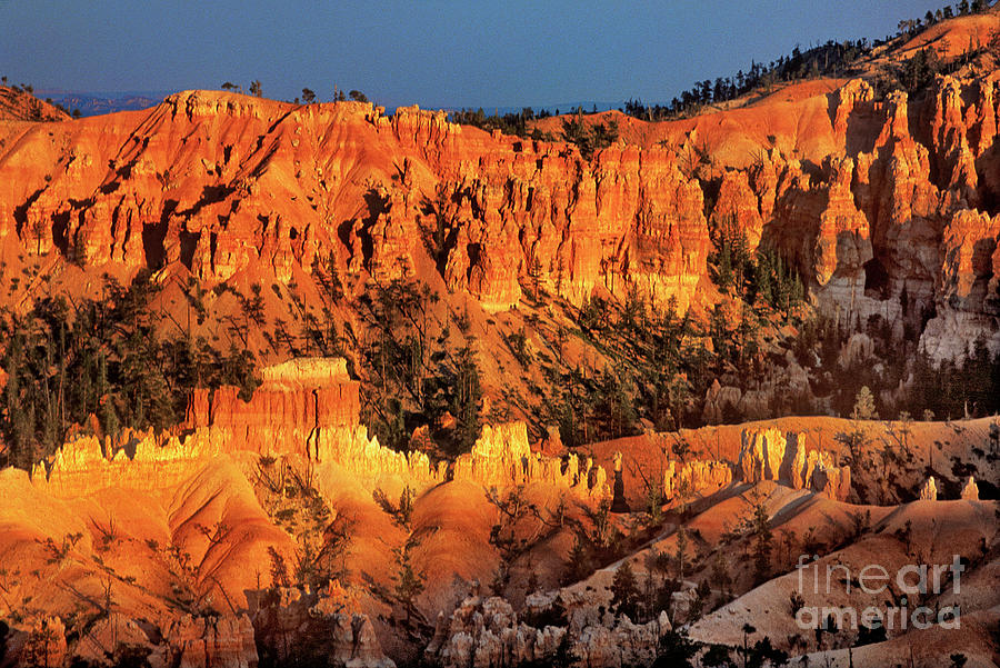 Hoodoos Sunset Bryce Canyon National Park Photograph by Dave Welling