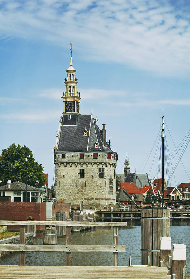 Hoofdtoren in Hoorn Photograph by Maria Meester