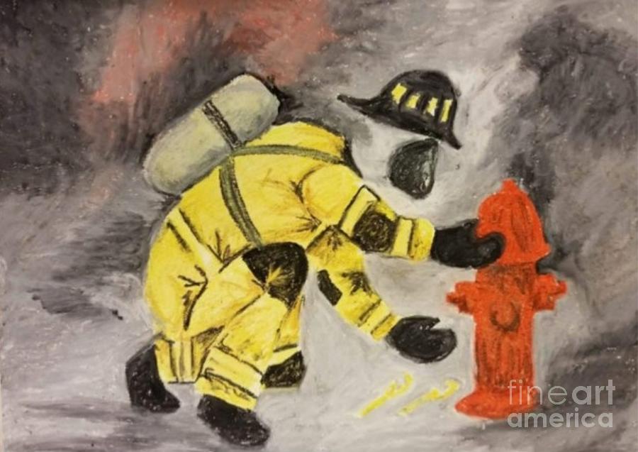 Hook the Hydrant Drawing by Expressions By Stephanie