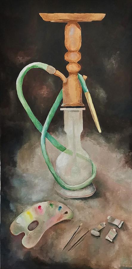 Hookah Painting by Mihai Ionela Adriana - Fine Art America