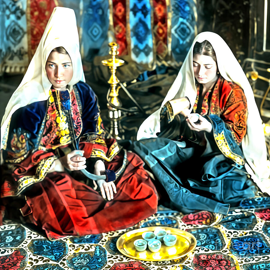 Hookah Smoking I Photograph by Munir Alawi Hookah Smoking I Photograph by Munir Alawi