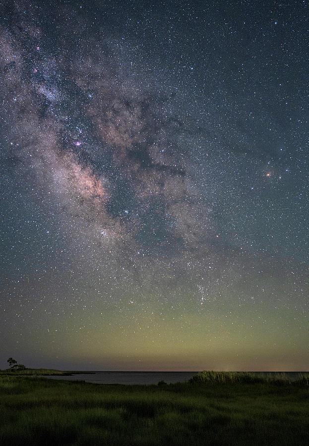 Hoopers Milky Way 3 Photograph by Robert Fawcett