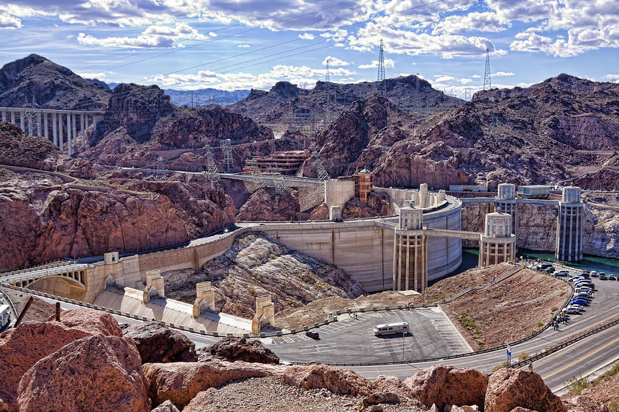Hoover Dam perspective Photograph by Tatiana Travelways Hoover Dam perspective Photograph by Tatiana Travelways