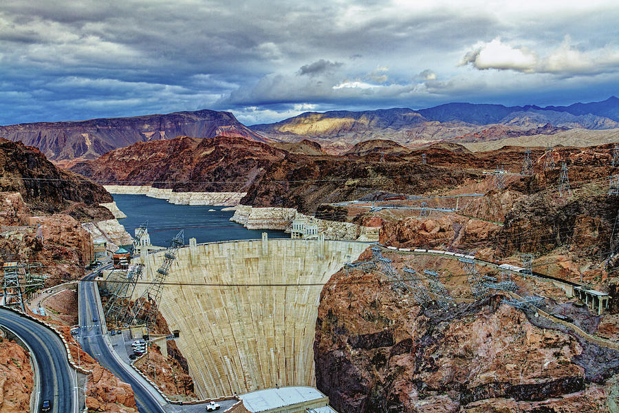 Hoover Dam Photograph by Ron Dubin
