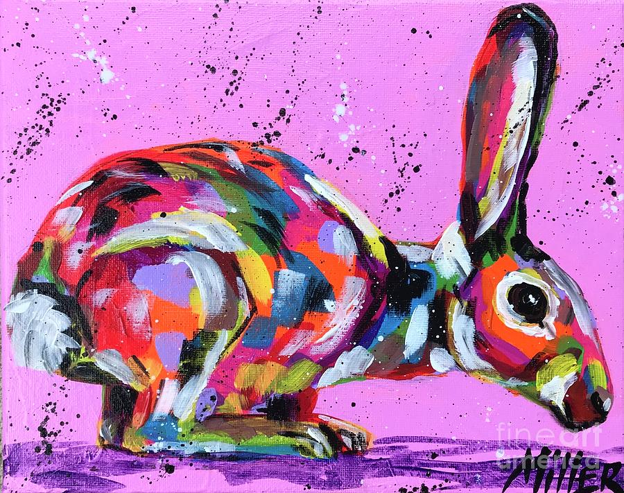 Hop Along Painting by Tracy Miller