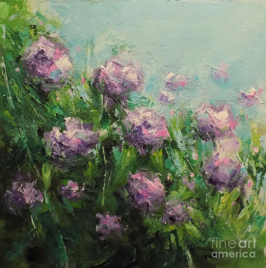 Hope Blooms Painting by Dan Campbell