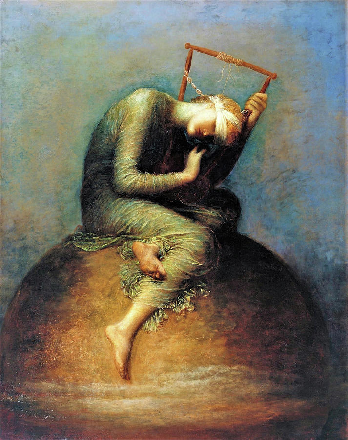 Hope Digital Remastered Edition Painting By George Frederic Watts   Hope Digital Remastered Edition George Frederic Watts 