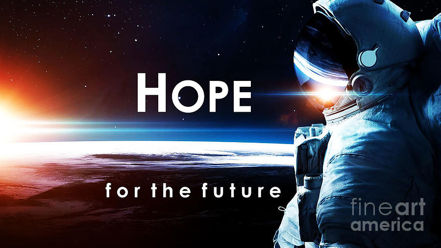 Space Digital Art - Hope For The Future by Patrick Dablow