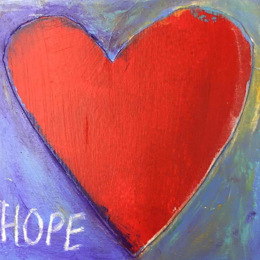 Hope Mixed Media by Lynda Zahn