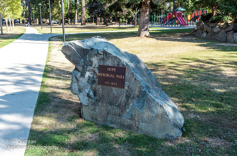 Hope Memorial Park Rock Photograph by Tom Cochran