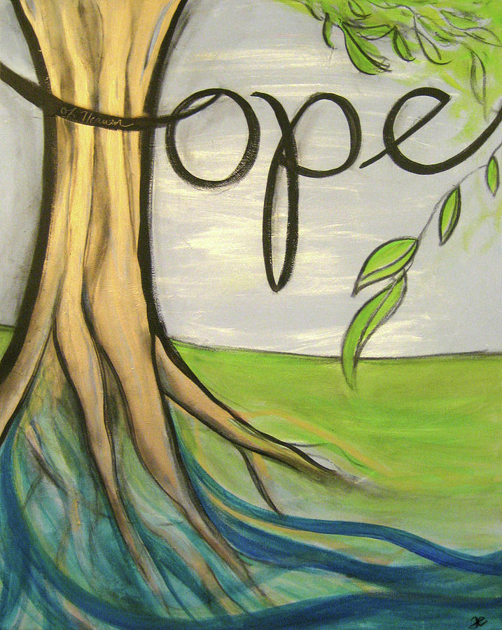 Hope of Heaven Painting by Anna Elkins