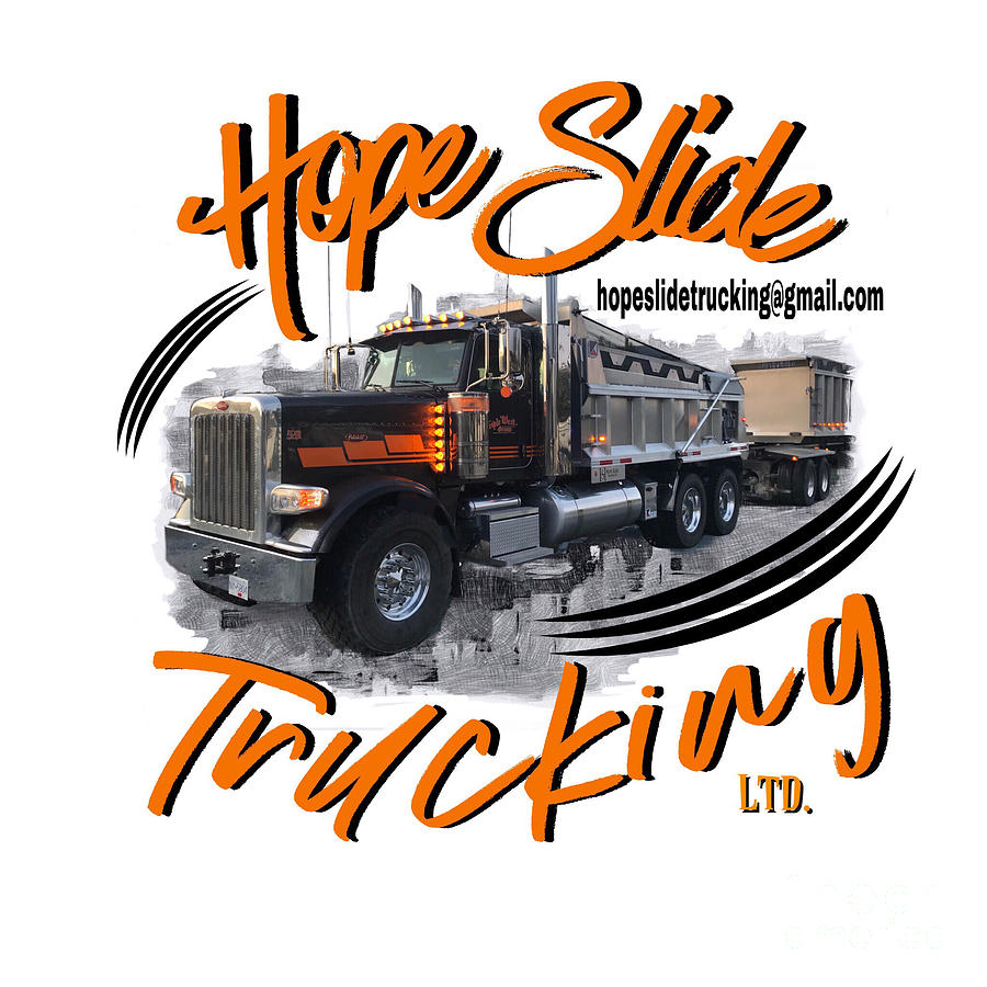 Hope Slide Trucking Photograph by Randy Harris